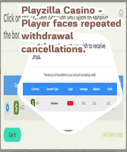 Playzilla latest bonus issue news